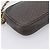 Borsa a tracolla con catena BALLY in pelle grigia tono oro Auth 196399A Marrone - vista 11