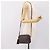Borsa a tracolla con catena BALLY in pelle grigia tono oro Auth 196399A Marrone - vista 22