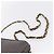 Borsa a tracolla con catena BALLY in pelle grigia tono oro Auth 196399A Marrone - vista 8