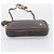 Borsa a tracolla con catena BALLY in pelle grigia tono oro Auth 196399A Marrone - vista 9