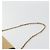 Borsa a tracolla CHANEL Matelasse con catena in pelle Beige Gold CC Auth ka5721 D'oro - vista 8