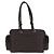 Borsa a mano CHANEL Cambon Line Matelasse in pelle marrone con CC argento Auth 196397SAV - vista 3