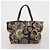 Salvatore Ferragamo Schultertasche Canvas 2 Set Schwarz Braun Auth bs36793 - Ansicht 10