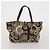 Salvatore Ferragamo Schultertasche Canvas 2 Set Schwarz Braun Auth bs36793 - Ansicht 11