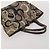 Salvatore Ferragamo Schultertasche Canvas 2 Set Schwarz Braun Auth bs36793 - Ansicht 13