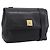 Céline CELINE Schultertasche aus Leder Schwarz Goldfarben Auth ep15804