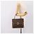 Céline CELINE Macadam Handtasche PVC Leder Braun Goldfarben Auth 196416 - Ansicht 22