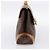 Céline CELINE Macadam Handtasche PVC Leder Braun Goldfarben Auth 196416 - Ansicht 4
