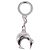 LOUIS VUITTON Porte Cles LV Cup Key Holder metallo Silver LV Auth BA15234V Argento - vista 5