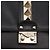 Borsa a tracolla VALENTINO Studs Chain in pelle nera e oro Auth BA14768A Nero - vista 17