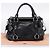 Borsa a Mano Miu Miu Vitello Lux Leather 2way Nero Argento Auth 197198SAM - vista 12