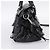 Borsa a Mano Miu Miu Vitello Lux Leather 2way Nero Argento Auth 197198SAM - vista 3