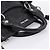 Borsa a Mano Miu Miu Vitello Lux Leather 2way Nero Argento Auth 197198SAM - vista 7