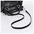 Borsa a Mano Miu Miu Vitello Lux Leather 2way Nero Argento Auth 197198SAM - vista 8