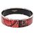 Hermès HERMES Emilel GM Bracciale metallo Rosso Auth 198833M