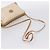 Borsa a tracolla GUCCI Micro GG Supreme PVC Ivory Gold 007 32 0042 Auth BA15195 D'oro Crudo - vista 7
