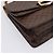 Céline Borsa a mano CELINE Macadam Canvas PVC Leather Brown Gold Auth mr2822 Marrone D'oro - vista 11
