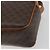 Céline Borsa a Tracolla CELINE Macadam PVC Pelle Marrone Tono Oro Auth BA14952 - vista 10