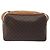 Céline Borsa a Tracolla CELINE Macadam PVC Pelle Marrone Tono Oro Auth BA14952 - vista 3
