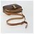 Céline Borsa a Tracolla CELINE Macadam PVC Pelle Marrone Tono Oro Auth BA14952 - vista 7