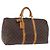 LOUIS VUITTON Monogram Keepall 50 Boston Bag M41426 LV Auth 195414 Monogramma