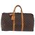 LOUIS VUITTON Monogram Keepall 50 Boston Bag M41426 LV Auth 195414 Monogramma - vista 13