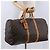 LOUIS VUITTON Monogram Keepall 50 Boston Bag M41426 LV Auth 195414 Monogramma - vista 22