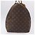 LOUIS VUITTON Monogram Keepall 50 Boston Bag M41426 LV Auth 195414 Monogramma - vista 4