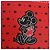 Coach Tote Bag PVC Canvas Disney Collaboration Rot Silber Auth 196322A - Ansicht 16