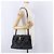 Bolso de mano Cabas SAINT LAURENT de piel 2way Negro Oro Auth am12406V Dorado - vista 25