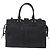 Bolso de mano Cabas SAINT LAURENT de piel 2way Negro Oro Auth am12406V Dorado - vista 3