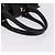 Bolso de mano Cabas SAINT LAURENT de piel 2way Negro Oro Auth am12406V Dorado - vista 7