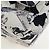 Borsa a tracolla CHANEL Matelasse 25 Airline Canvas Bianco Argento CC Auth 195237SAM - vista 11