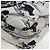 Borsa a tracolla CHANEL Matelasse 25 Airline Canvas Bianco Argento CC Auth 195237SAM - vista 13