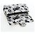 Borsa a tracolla CHANEL Matelasse 25 Airline Canvas Bianco Argento CC Auth 195237SAM - vista 16