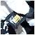 Borsa a tracolla CHANEL Matelasse 25 Airline Canvas Bianco Argento CC Auth 195237SAM - vista 25