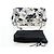 Borsa a tracolla CHANEL Matelasse 25 Airline Canvas Bianco Argento CC Auth 195237SAM - vista 27