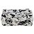 Borsa a tracolla CHANEL Matelasse 25 Airline Canvas Bianco Argento CC Auth 195237SAM - vista 3
