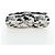 Borsa a tracolla CHANEL Matelasse 25 Airline Canvas Bianco Argento CC Auth 195237SAM - vista 9