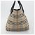 Burberrys Nova Check Blue Label Tote Bag aus beige Canvas, authentisch kk702 - Ansicht 5