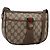 Borsa GUCCI GG Supreme Web Sherry Line PVC Beige Gold 89 02 032 Auth 198257 D'oro