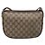 Borsa GUCCI GG Supreme Web Sherry Line PVC Beige Gold 89 02 032 Auth 198257 D'oro - vista 3