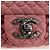 CHANEL Matelasse Dallas Chain Schultertasche aus Lammleder Rosa Silber CC Auth 196321V Pink - Ansicht 16