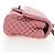 CHANEL Matelasse Dallas Chain Schultertasche aus Lammleder Rosa Silber CC Auth 196321V Pink - Ansicht 5
