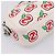 Borsa a tracolla GUCCI GG Marmont Apple in pelle Bianco Argento 447632 Auth ka5779M - vista 11