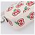 Borsa a tracolla GUCCI GG Marmont Apple in pelle Bianco Argento 447632 Auth ka5779M - vista 13
