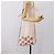 Borsa a tracolla GUCCI GG Marmont Apple in pelle Bianco Argento 447632 Auth ka5779M - vista 22