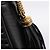 Borsa a tracolla con catena BALLY in pelle nera e oro Auth am8614A Nero - vista 15