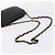 Borsa a tracolla con catena BALLY in pelle nera e oro Auth am8614A Nero - vista 7