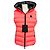 Chaleco de plumón con capucha Moncler Pink Aliterse Rosa